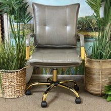 Load image into Gallery viewer, Grey Contemporary Desk Chair
