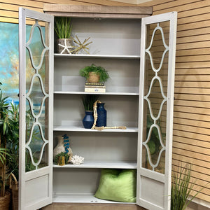 Tall Wood Cabinet