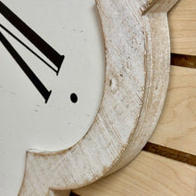 Load image into Gallery viewer, Scalloped Edge Clock
