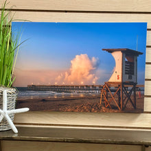 Load image into Gallery viewer, N. Leary 'Lone Lifegaurd' Canvas
