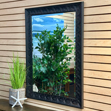 Load image into Gallery viewer, Black Carved Mirror
