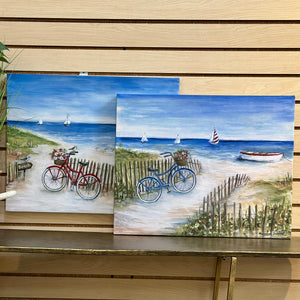 Marilyn Dunlap Bike Beach I Art