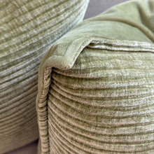 Load image into Gallery viewer, Moss Green Down Pillow
