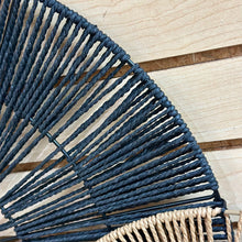 Load image into Gallery viewer, Black/Natural Woven Wall Decor
