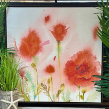 Load image into Gallery viewer, Coral Poppy Wall Art

