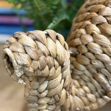 Load image into Gallery viewer, Woven Seagrass Elephant Basket
