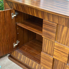 Load image into Gallery viewer, Global Views Zebrawood Cabinet
