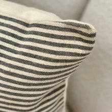Load image into Gallery viewer, Grey Stripe Pillow
