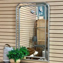 Load image into Gallery viewer, Phillipe Burnished Silver Leaf Mirror
