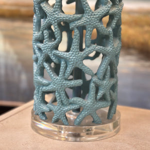 Blue Starfish Lamp