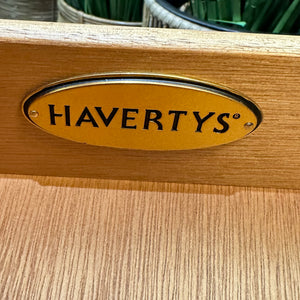 Havertys Grey Wash Cabinet