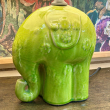 Load image into Gallery viewer, Green Elephant Lamp

