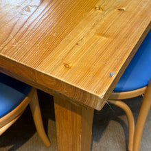 Load image into Gallery viewer, Solid Pine Wood Dining Table
