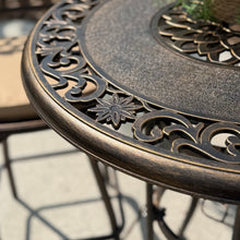 Load image into Gallery viewer, 3PC Bronze Metal Bistro Set
