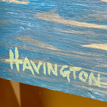 Load image into Gallery viewer, Man In Canoe Wood Art
