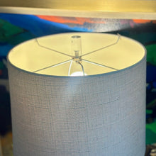 Load image into Gallery viewer, Grey Speckled Glass Lamp
