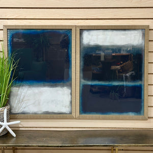 Paragon Blue/White Abstract II