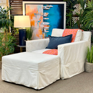 PB 'York' Swivel W/Ottoman