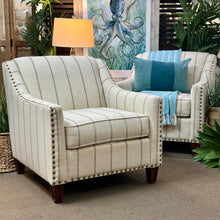 Load image into Gallery viewer, Craftmaster Striped Chair
