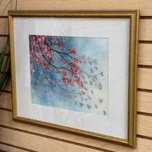 Load image into Gallery viewer, Framed Cherry Blossoms Art
