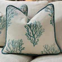Load image into Gallery viewer, Aqua Sea Plant Down Pillow
