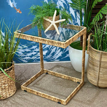 Load image into Gallery viewer, Set/2 Hyacinth Nesting Tables
