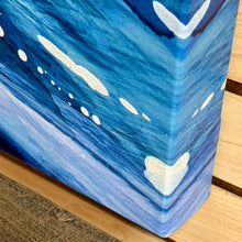 Load image into Gallery viewer, Blue Abstract Canvas
