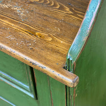 Load image into Gallery viewer, Irish Cupboard Green Cabinet
