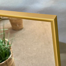 Load image into Gallery viewer, Gold Rect. Mirror
