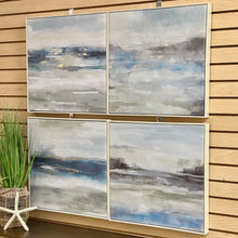 Load image into Gallery viewer, Blue/Green/Silver Abstract III
