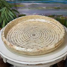 Load image into Gallery viewer, LG Round Capiz Tray
