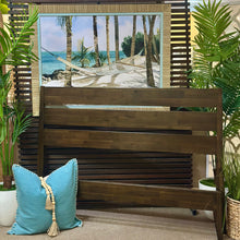 Load image into Gallery viewer, Queen Wood Slat Bed

