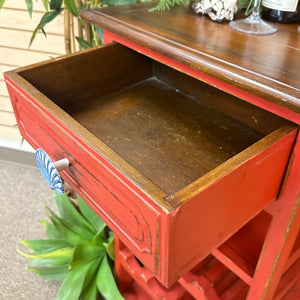 Red Wine Cabinet