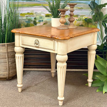 Load image into Gallery viewer, Ethan Allen Two-toned End Table
