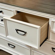 Load image into Gallery viewer, Two-Toned Dresser W/Mirror
