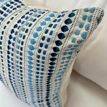 Load image into Gallery viewer, Blue Spotted Pillow
