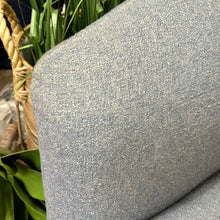 Load image into Gallery viewer, Lt Blue Denim Swivel Chair
