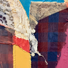 Load image into Gallery viewer, Mixed Media Fabric Art
