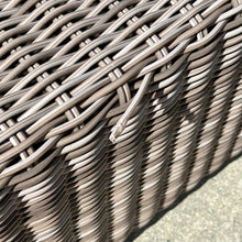Load image into Gallery viewer, Resin Wicker Outdoor Ottoman
