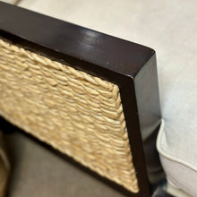 Load image into Gallery viewer, Wood &amp; Seagrass Accent Chair
