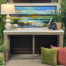 Load image into Gallery viewer, Greige Marble Top Console
