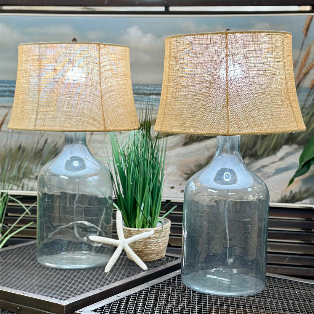 Lg Glass Lamp