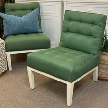 Load image into Gallery viewer, Rowe Green Accent Chair
