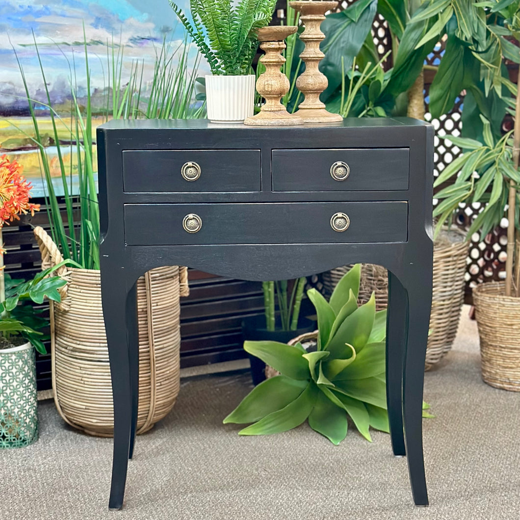 3DRW Black Side Table