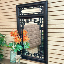 Load image into Gallery viewer, Black Chinoiserie Mirror
