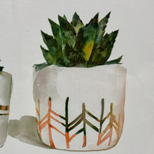 Load image into Gallery viewer, Succulents In Pots Art
