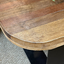 Load image into Gallery viewer, Reclaimed Wood/Metal Bench
