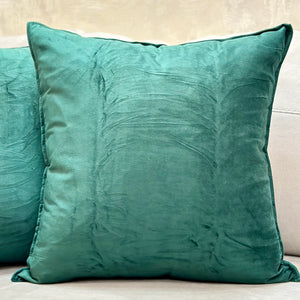 Green Velvet Pillow