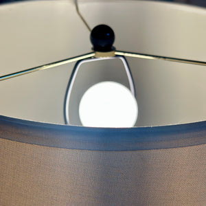 Plaster Ribbed Lamp