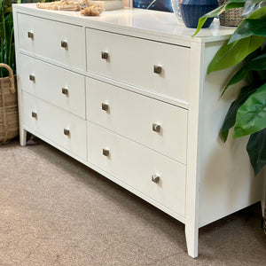 6DRW White Dresser